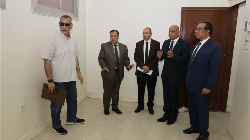 تفاصيل الاستعدادات النهائية لافتتاح مكتب الشهر العقاري بجامعة قنا 