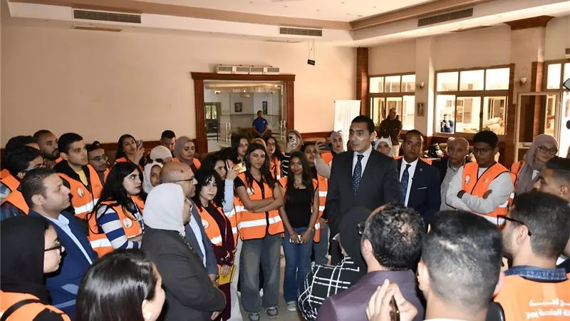 وزير الشباب والرياضة يلتقي المشاركين ببرنامج إحياء مسار العائلة المقدس