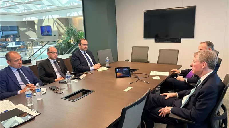 الاستثمار تناقش مع معهد التمويل الدولي جذب الاستثمارات الأمريكية
