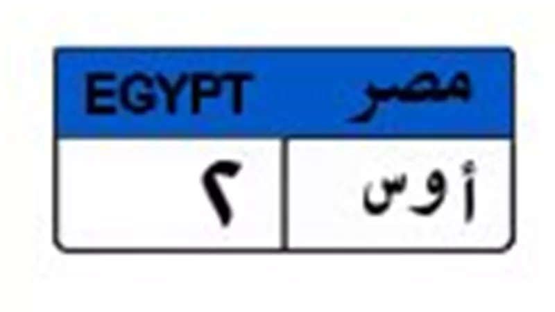 لوحة سيارة بسعر شقة 