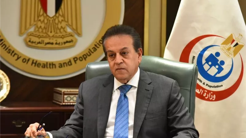 خالد عبدالغفار يلتقي مدير عام منظمة الصحة العالمية في جنيف