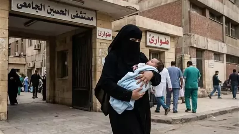 مصدر بمستشفى الحسين: الطفلة المختطفة بحوزة الأجهزة الأمنية الآن|خاص