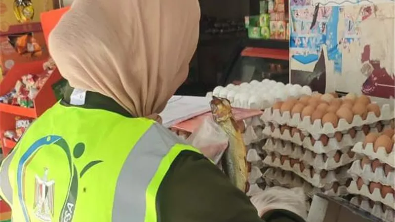  حملات مكبرة لسلامة الغذاء بالإسماعيلية لضبط الأسواق