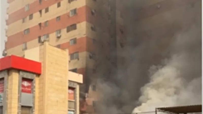 ندب المعمل الجنائي لمعاينة حريق مصر القديمة| تفاصيل