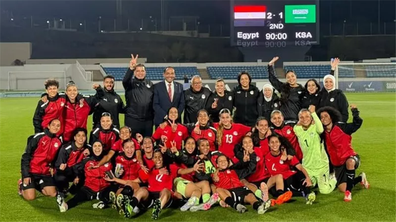 منتخب مصر للكرة النسائية يعود من معسكر أبها بعد وديتين ناجحتين