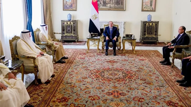 السيسي: أمن الكويت من أمن مصر.. دعم كامل ورفض قاطع لأي تهديد عربي