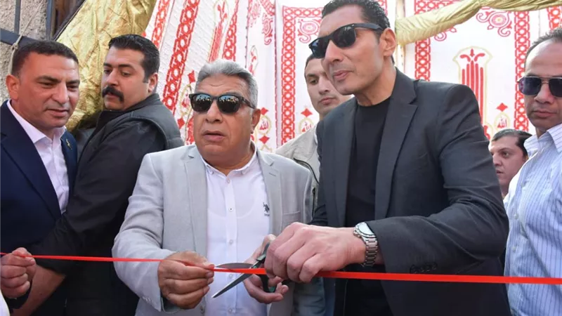 وزير الشباب ومحافظ الدقهلية ويفتتحان ملعب خماسي وبعض المنشأت الرياضية 