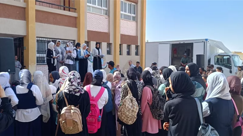 أنشطة متنوعة في انطلاق فعاليات «القافلة الثقافية» بمطروح