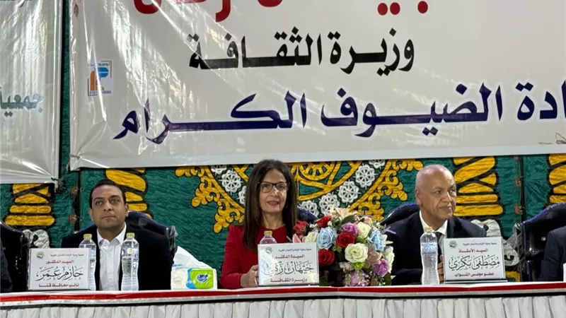  وزيرة الثقافة: نعمل على رفع كفاءة المنشآت والمواقع الثقافية في صعيد مصر