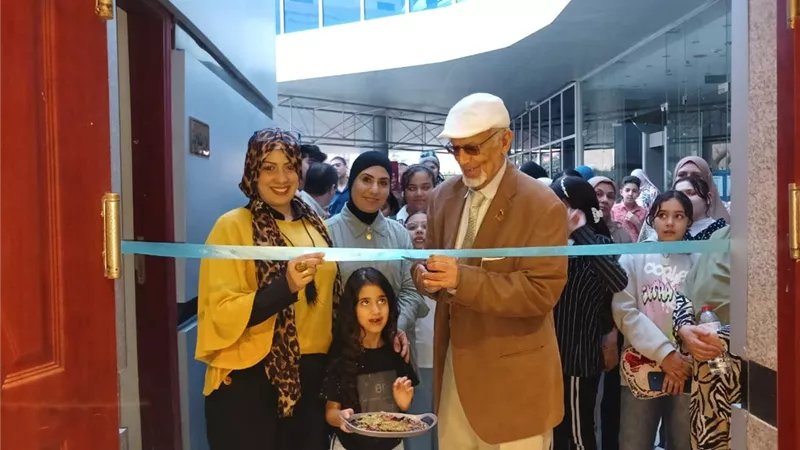 افتتاح معرض «تراثنا هوية لا تنطفئ» بثقافة الطفل بشبين الكوم
