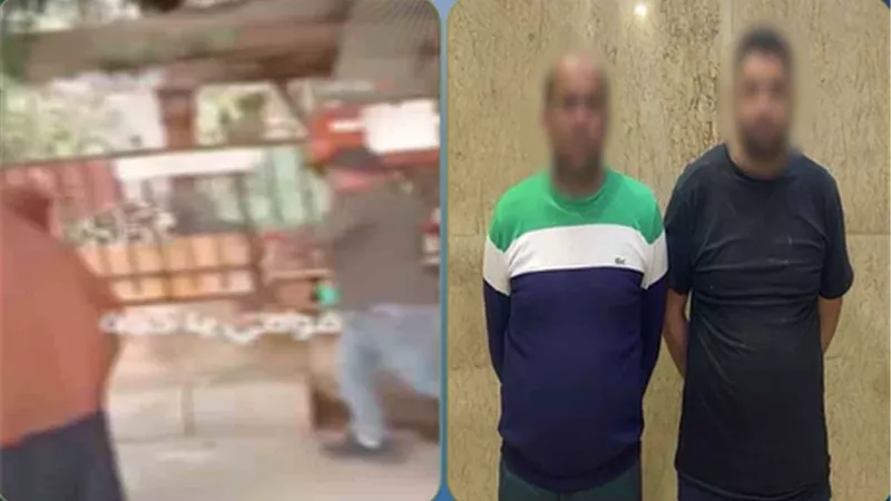 الداخلية تكشف حقيقة فيديو سكب المياه على الرصيف بحلوان 