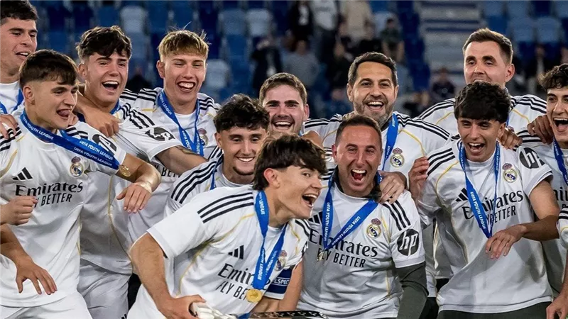 ريال مدريد يتوج بلقب دوري أبطال أوروبا للشباب للمرة الثانية