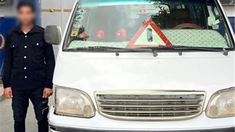 أمن بني سويف يضبط سائق ميكروباص بتهمة 