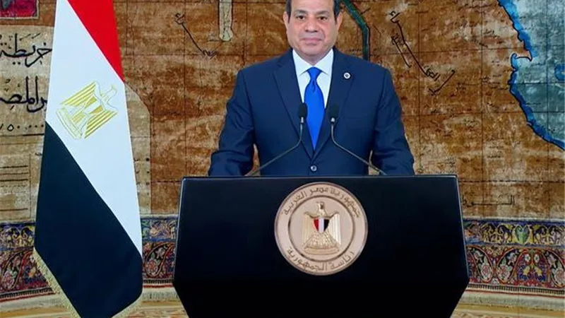 السيسي يؤكد على عدم السماح بتشتيت الانتباه عن الأوضاع في غزة والضفة|فيديو