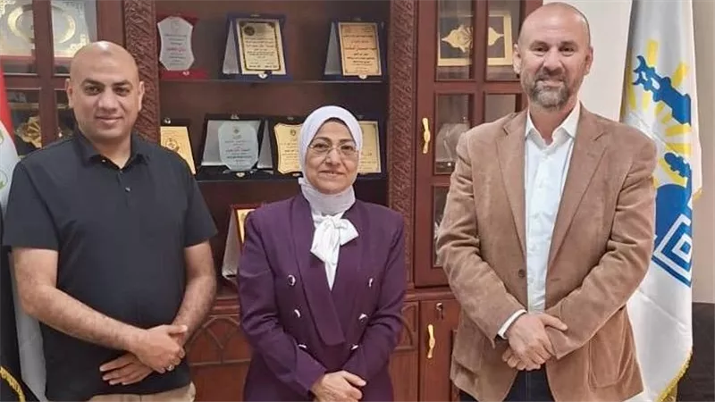 النائب باسم كامل يبحث مع رئيسة حي التبين سبل تطوير الخدمات 