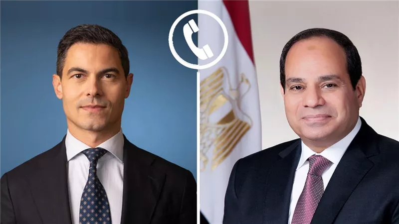 الرئيس السيسي يتلقي اتصالا هاتفيا من رئيس وزراء هولندا 