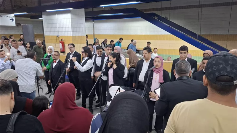 «الثقافة» تقدم عروضا فنية واستعراضية بمحطة مترو جمال عبدالناصر