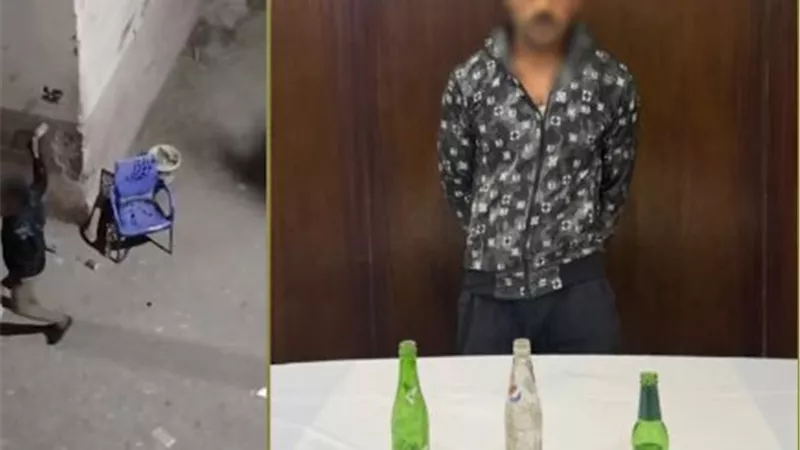 القبض على عاطل بتهمة ابتزاز المواطنين ورشقهم بالزجاج في المرج