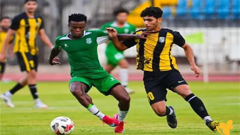 التعادل السلبي يحكم الشوط الأول من مباراة المقاولون العرب والاتحاد 