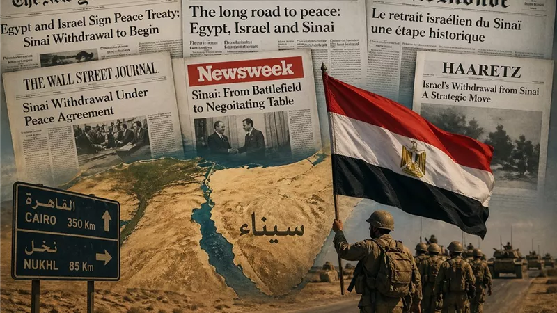 سيناء بين سطور العالم.. كيف كتبت الصحافة الأجنبية قصة التحرير؟