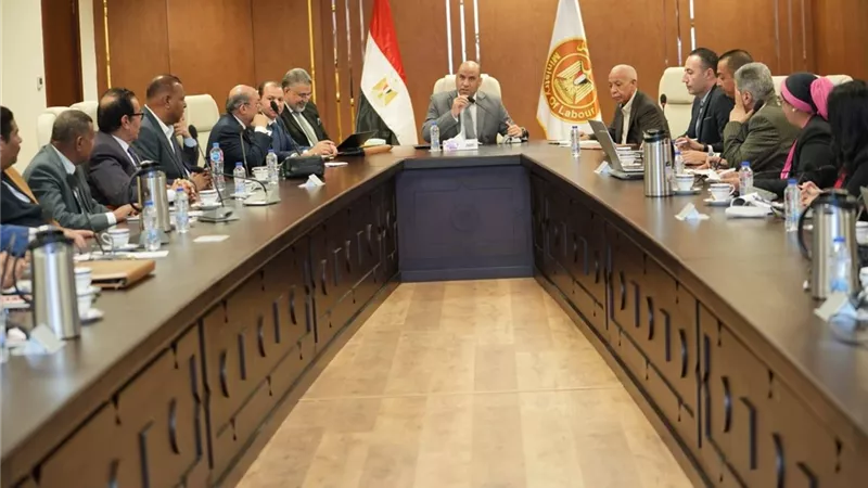 وزير العمل: التشاور بشأن 4 ملفات تشريعية واستراتيجية السوق والنقابات