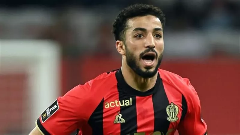 استبعاد محمد عبد المنعم من قائمة نيس لمواجهة مارسيليا