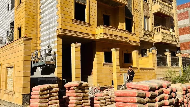 تنبيه عاجل بإزالة مخالفات البناء ومنع التعدي على الشوارع بالعبور الجديدة 
