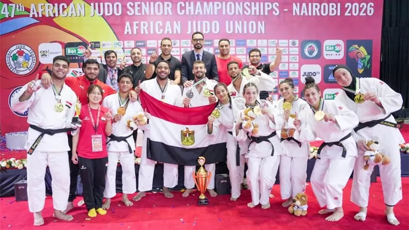 وزير الرياضة يهنئ منتخب الجودو بصدارة إفريقيا في نيروبي