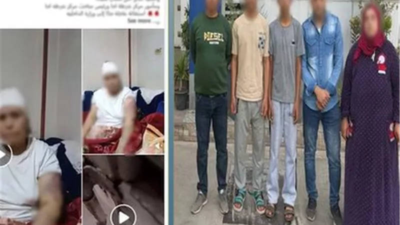 فرد شرطة يعتدي على والدته وشقيقه بسبب خلافات الميراث.. والأمن يضبطهم