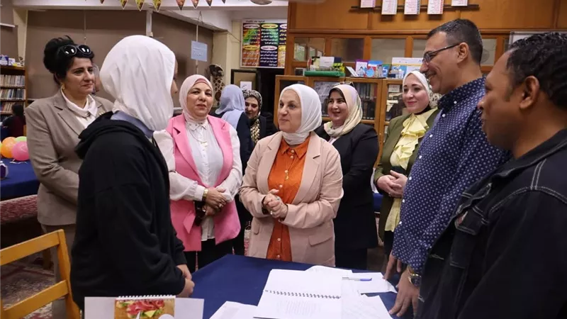 مدير تعليم القاهرة تطلق الموسم الخامس للمشروع الوطني للقراءة