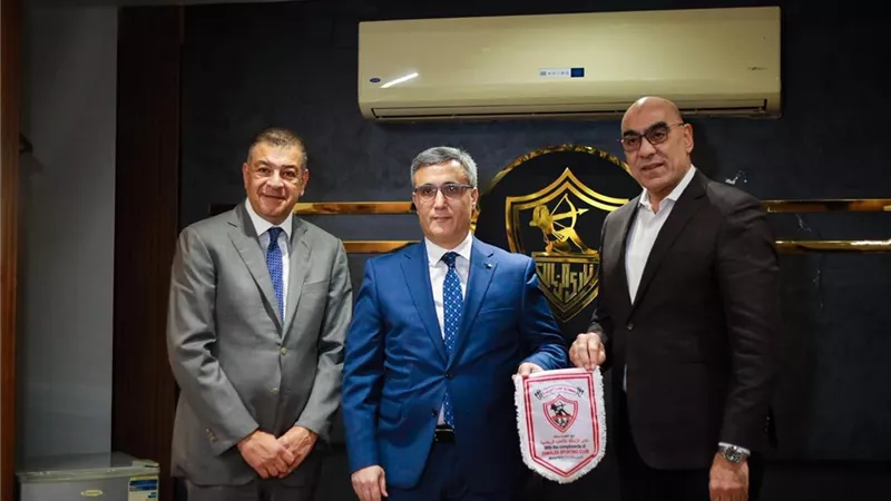 الزمالك يستقبل سفير الجمهورية الجزائرية الديمقراطية