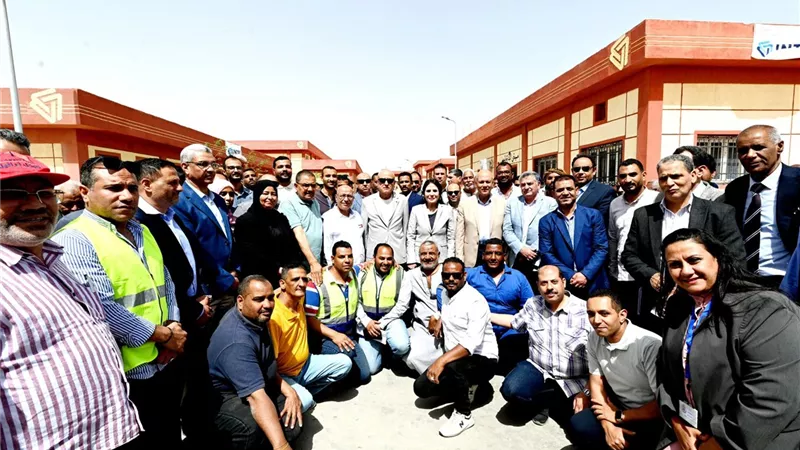 وزيرة الإسكان تفتتح مشروعات صرف صحي بأرمنت ضمن «حياة كريمة»