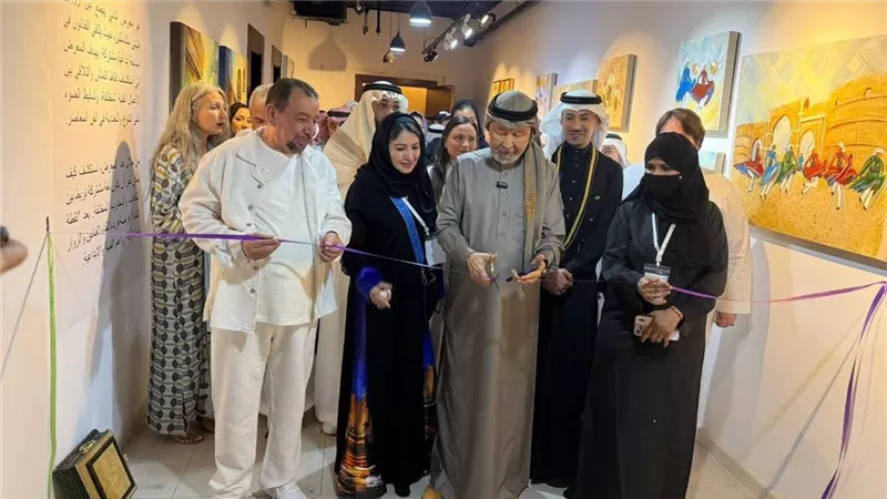    بالصور.. افتتاح معرض “نقطة التقاء” في أتيليه جدة للفنون 