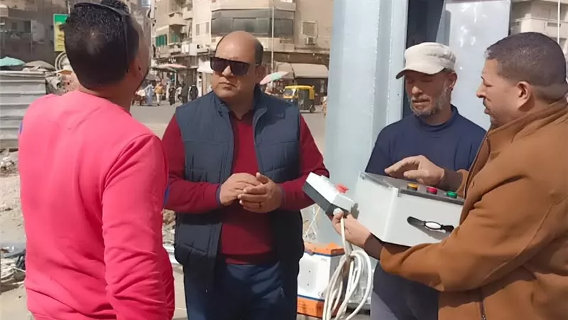 تطوير الميدان الإبراهيمي.. تشغيل نظام إضاءة حديث في دسوق