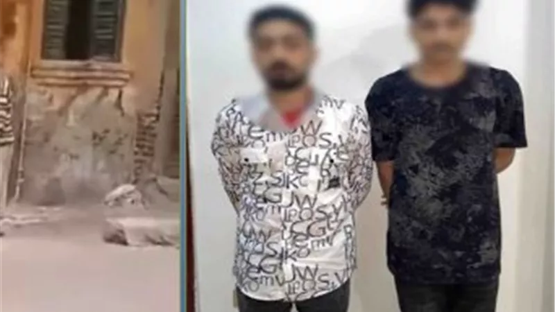 ضبط شخصين بالمحلة لتنمرهما على مسن