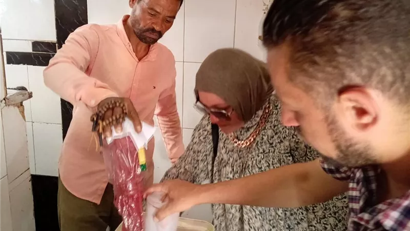 حملة بمغاغة فى المنيا تسفر عن إعدام ربع طن أغذية فاسدة وتحرير 48 محضر