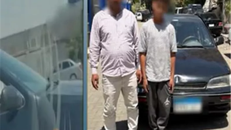 القبض على سائق ونجله بعد تداول فيديو لطفل يقود سيارة بالقاهرة