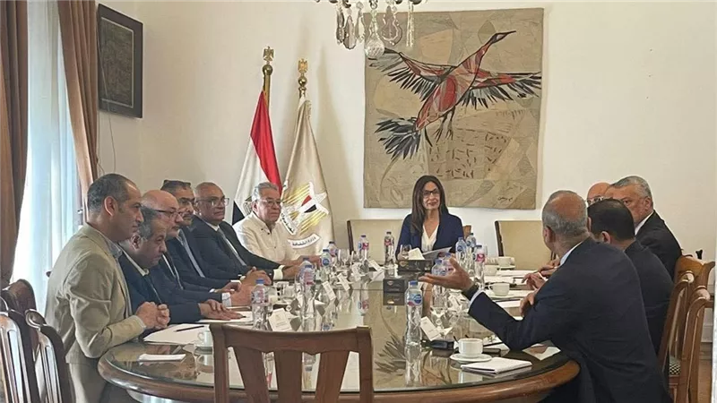 وزيرة الثقافة تبحث تطوير منظومة النشر والمكتبات العامة
