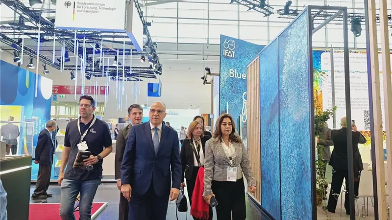 وزيرة التنمية المحلية تشارك في افتتاح IFAT Munich 2026 لتعزيز التعاون 