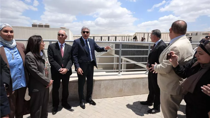 وزارة السياحة: المتحف المصري الكبير يدشن محطة طاقة شمسية 