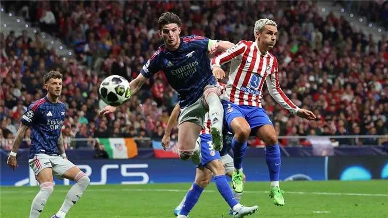 موعد مباراة أرسنال وأتلتيكو مدريد في دوري أبطال أوروبا