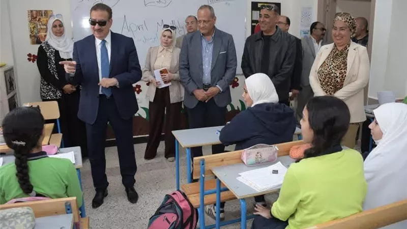 محافظة بورسعيد ترفع درجة الاستعداد القصوى لامتحانات نهاية العام الدراسي