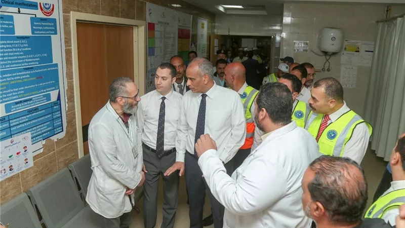 محافظ كفر الشيخ يتفقد مستشفى قلين لمتابعة انتظام العمل 