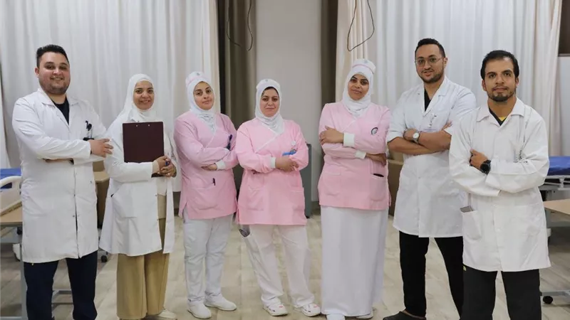  الأكبر في إفريقيا.. مجمع السويس الطبي يسجل 2.7 مليون خدمة طبية|صور
