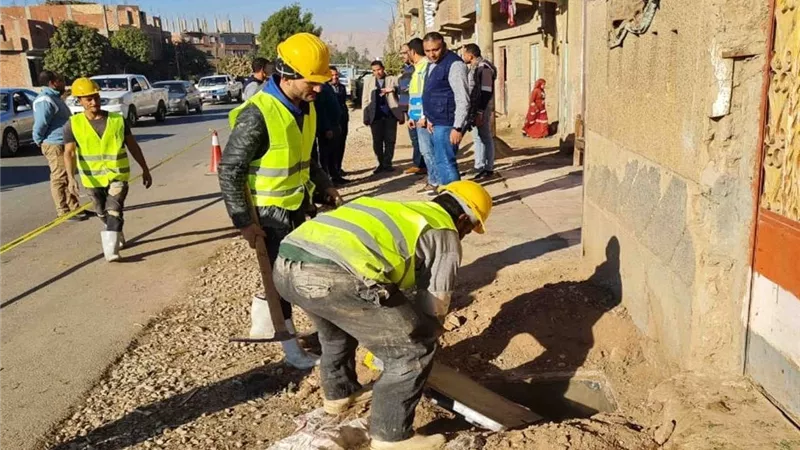 مياه سوهاج: إنجاز 100% من وصلات الشرب بـ181 قرية ضمن 