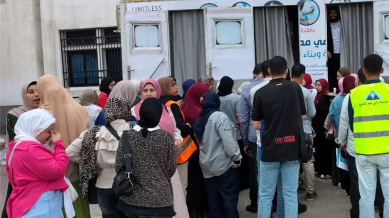333 خدمة طبية في يوم واحد..قافلة صحية بجامعة دمنهور بالتعاون مع 