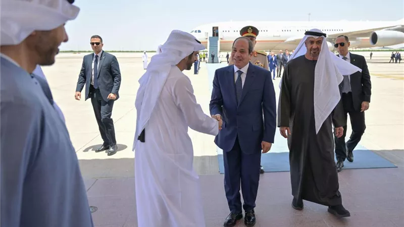  محمد بن زايد يؤكد تقديره للرئيس السيسي وحرصه على مواصلة التنسيق مع مصر