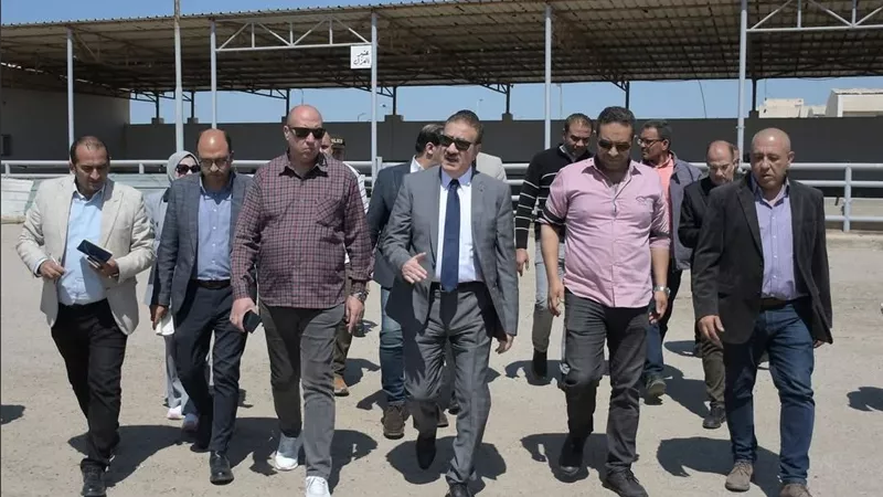 استعدادًا لعيد الأضحى.. محافظ بورسعيد يوجه برفع كفاءة مجازر القابوطي
