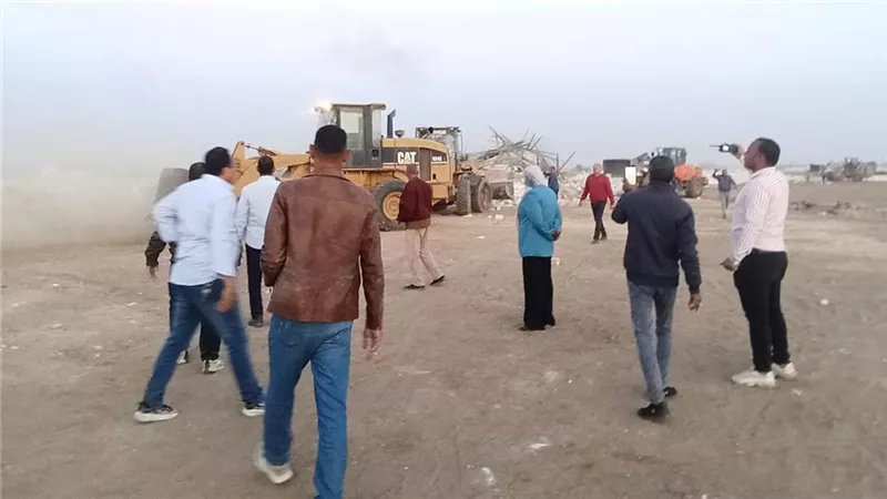 إنفاذًا للقانون وفرضًا لهيبة الدولة.. استرداد 31 ألف متر مربع ببني مزار 