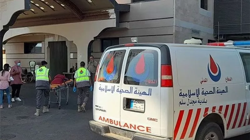 إصابات في استهداف إسرائيلي لفريق دفاع مدني في لبنان